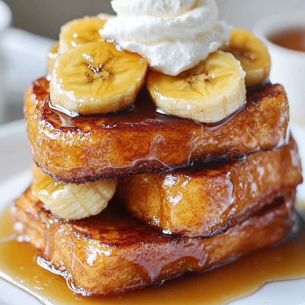 Caramelized Banana French Toast Delightful Morning Treat