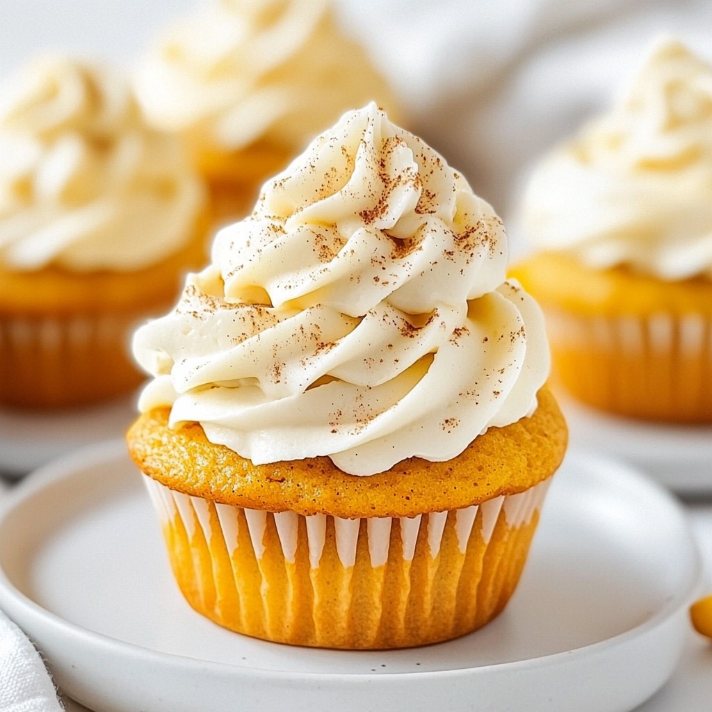 Pumpkin Spice Latte Cupcakes Perfect Fall Treat