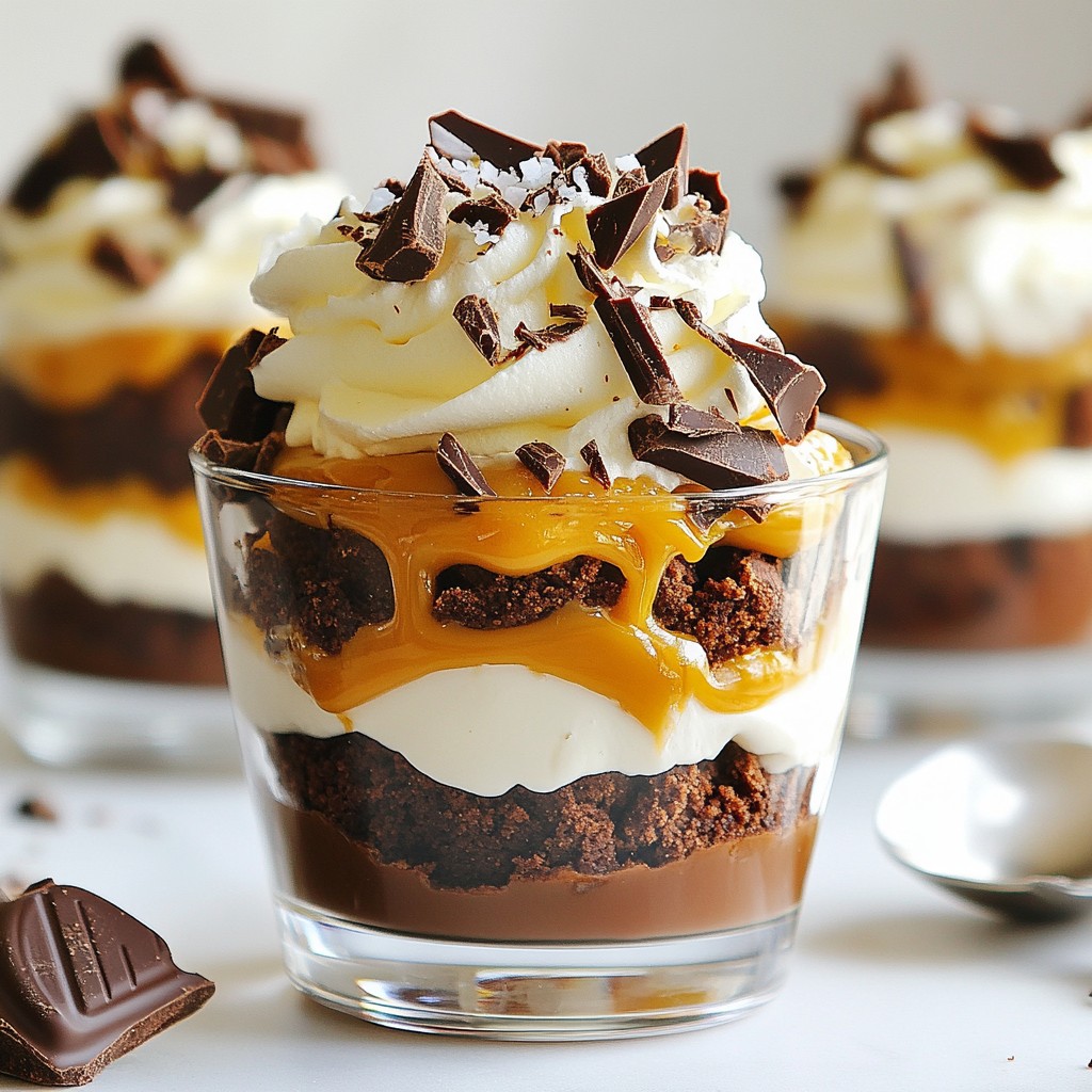 Chocolate Caramel Brownie Trifle Rich and Decadent Treat