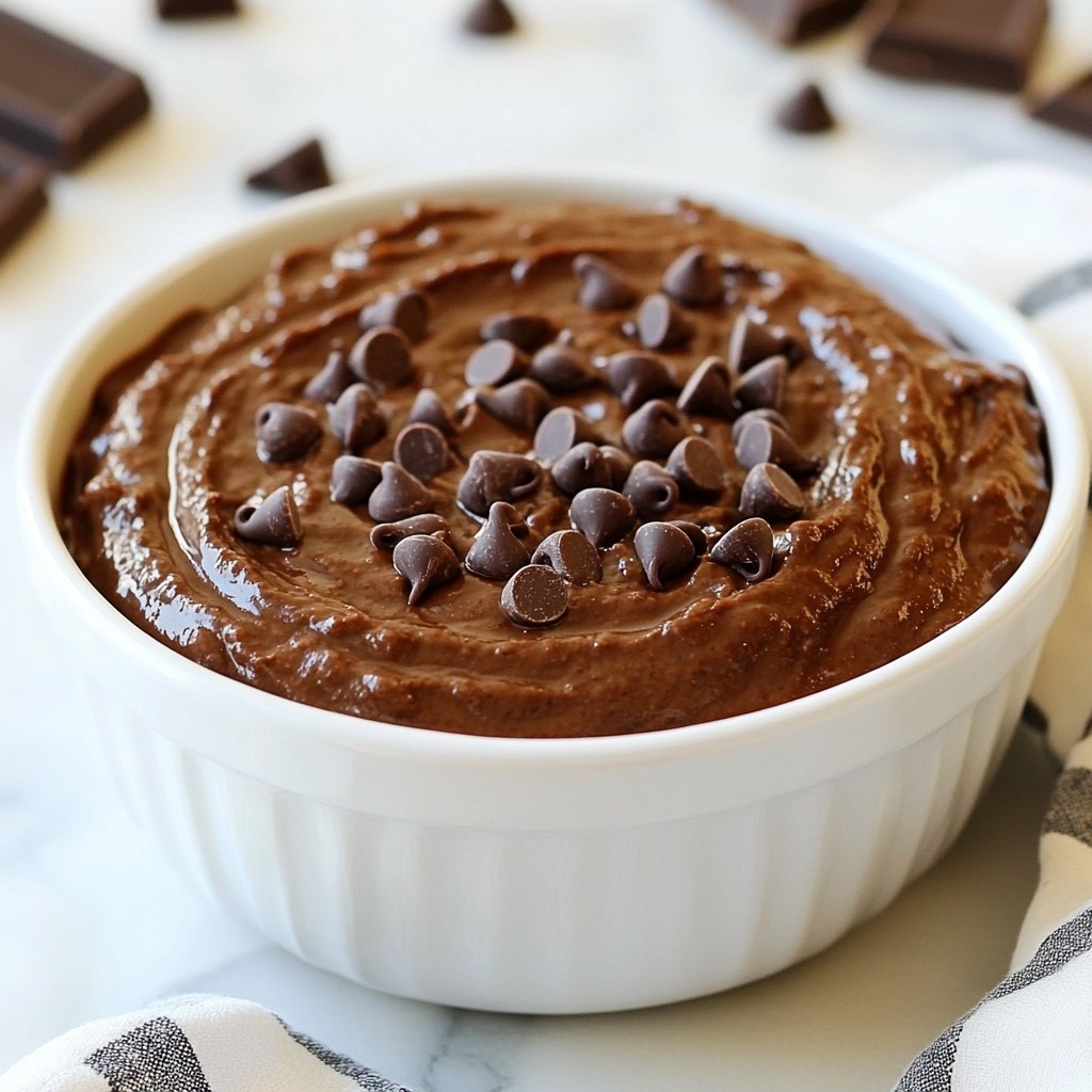Brownie Batter Hummus Delightful and Simple Recipe
