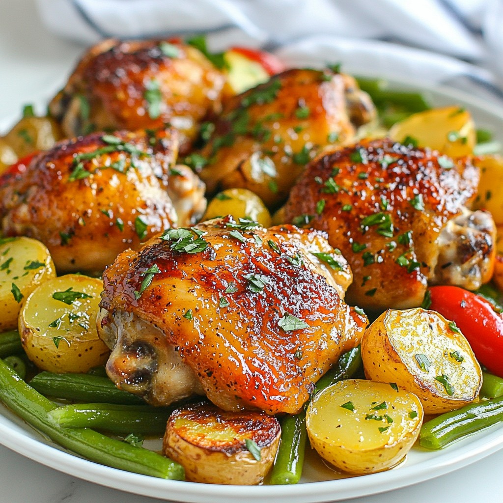 Sheet Pan Lemon Garlic Chicken Savory and Simple Dish