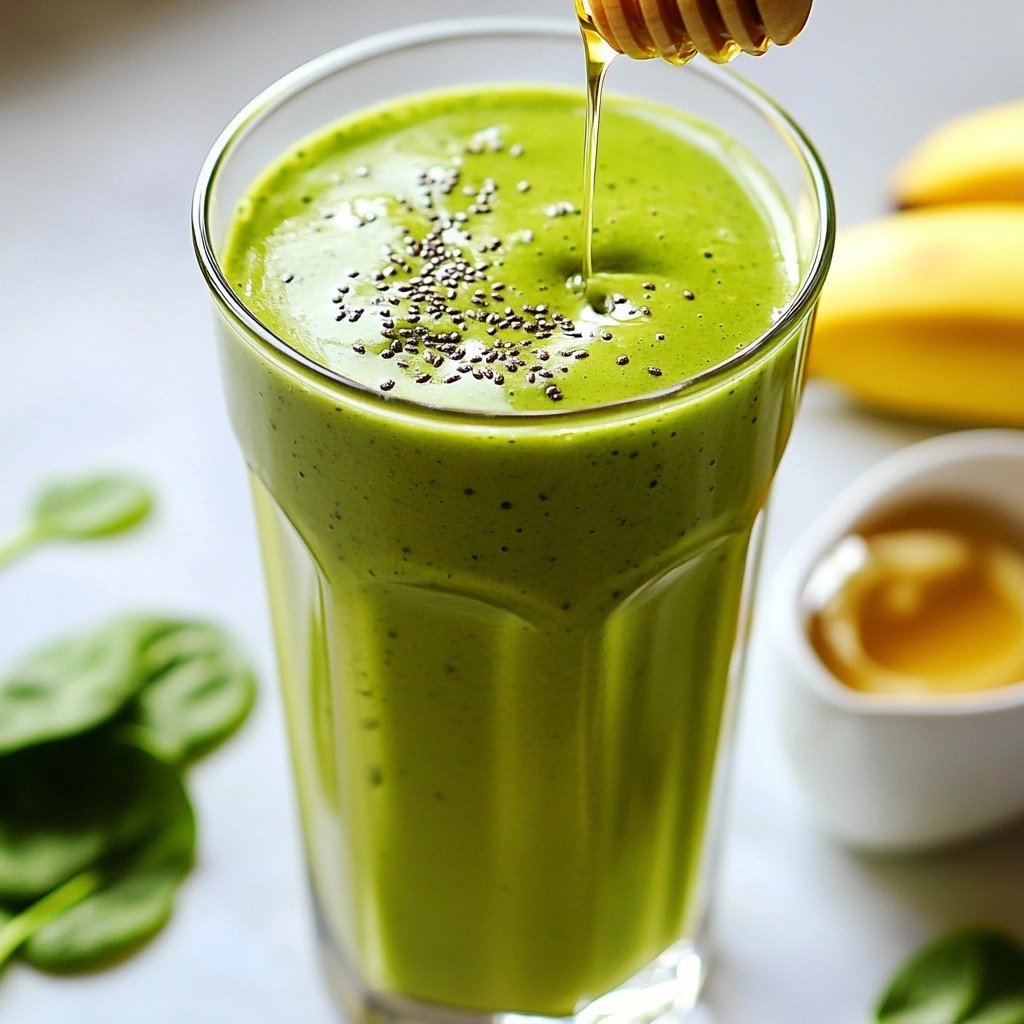 Creamy Energizing Smoothies Almond Banana Green Boost