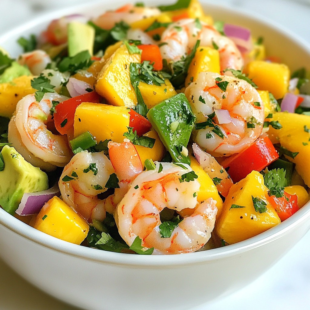 Mango Avocado Shrimp Salad Fresh and Flavorful Recipe