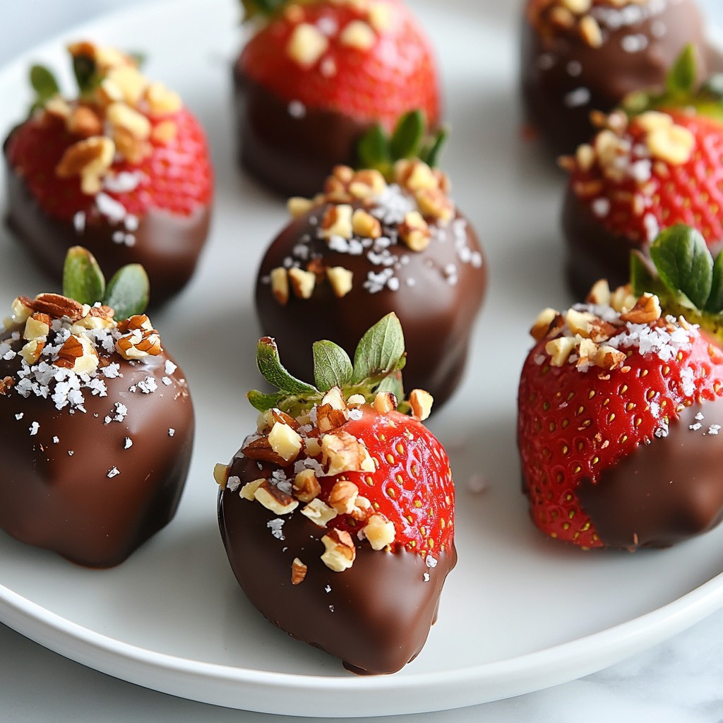 Chocolate Covered Strawberry Bites Perfectly Sweet Treat