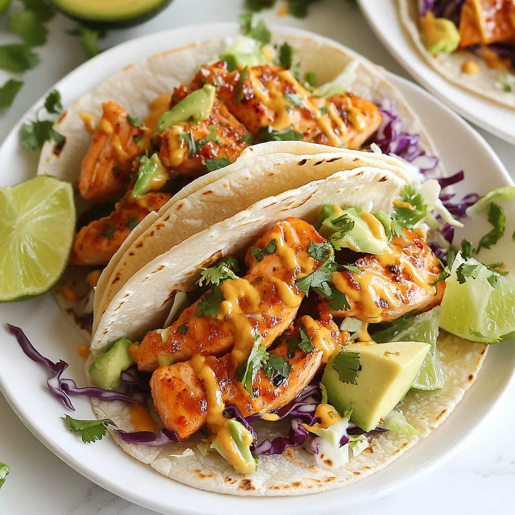 Sweet Chili Salmon Tacos Flavorful and Easy Meal