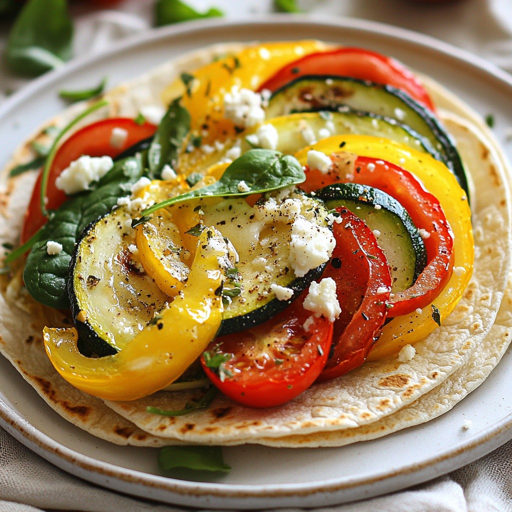 Roasted Veggie Wraps with Nutritious Meals Guide