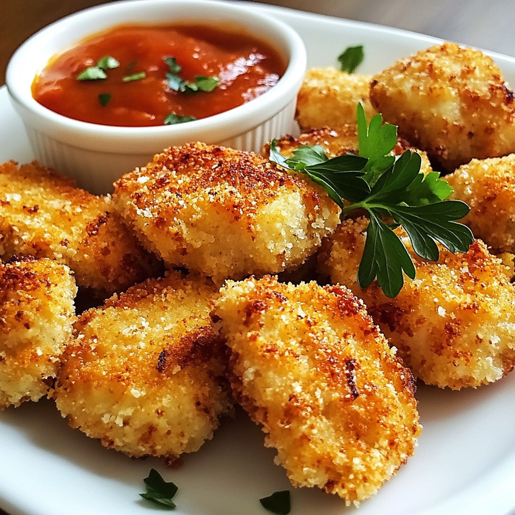 Baked Parmesan Chicken Nuggets Simple and Delicious Meal