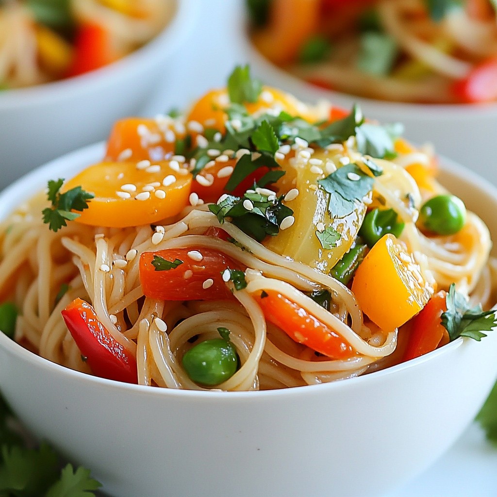 Chili Garlic Noodle Stir Fry Flavorful Quick Meal