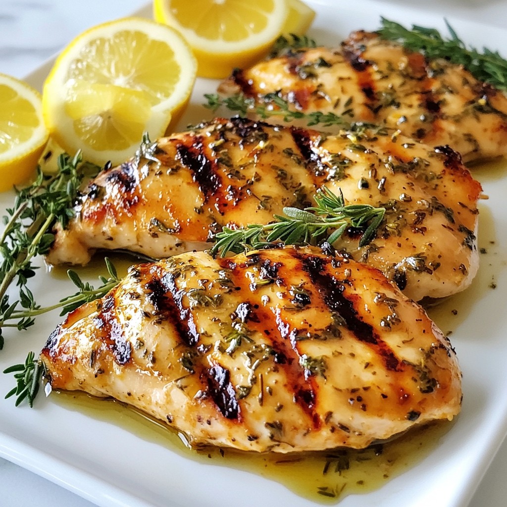 Lemon Herb Grilled Chicken Easy and Flavorful Recipe