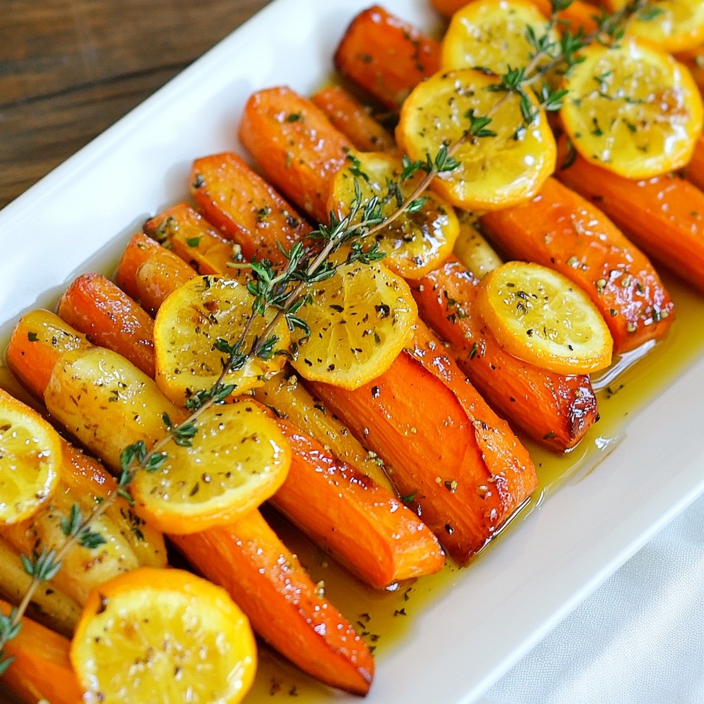 Honey Garlic Roasted Carrots Simple and Tasty Dish