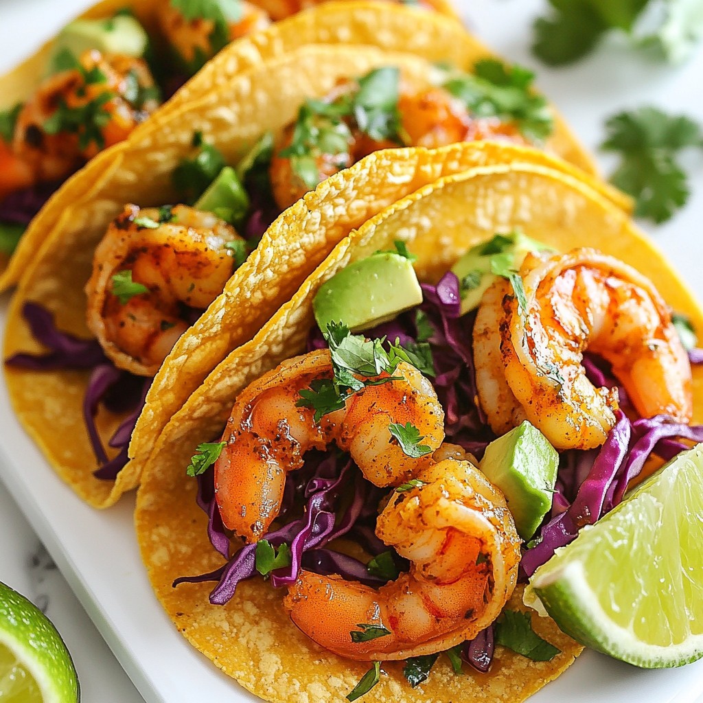 Spicy Garlic Shrimp Tacos Flavorful and Quick Meal