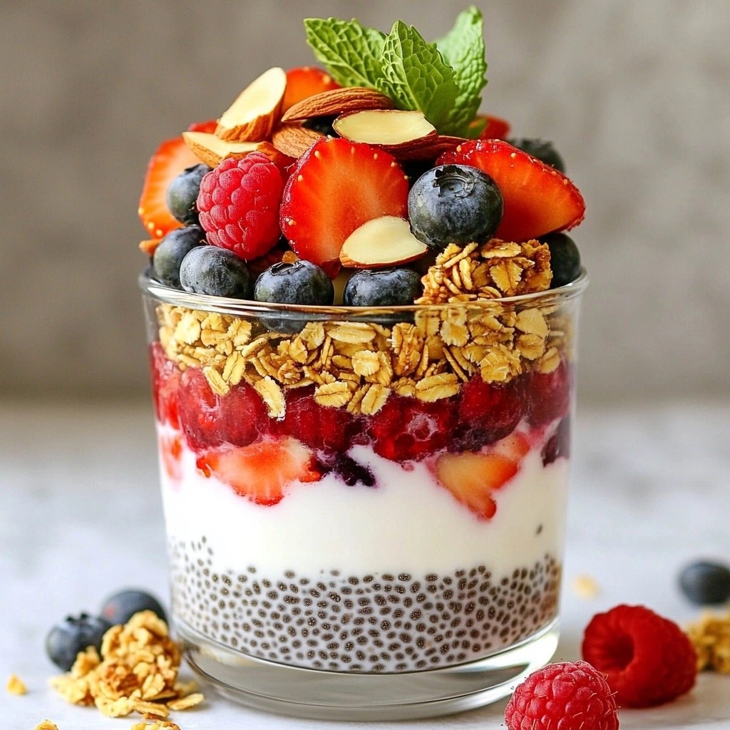 Fluffy Wholesome Foods Chia Seed Breakfast Parfait