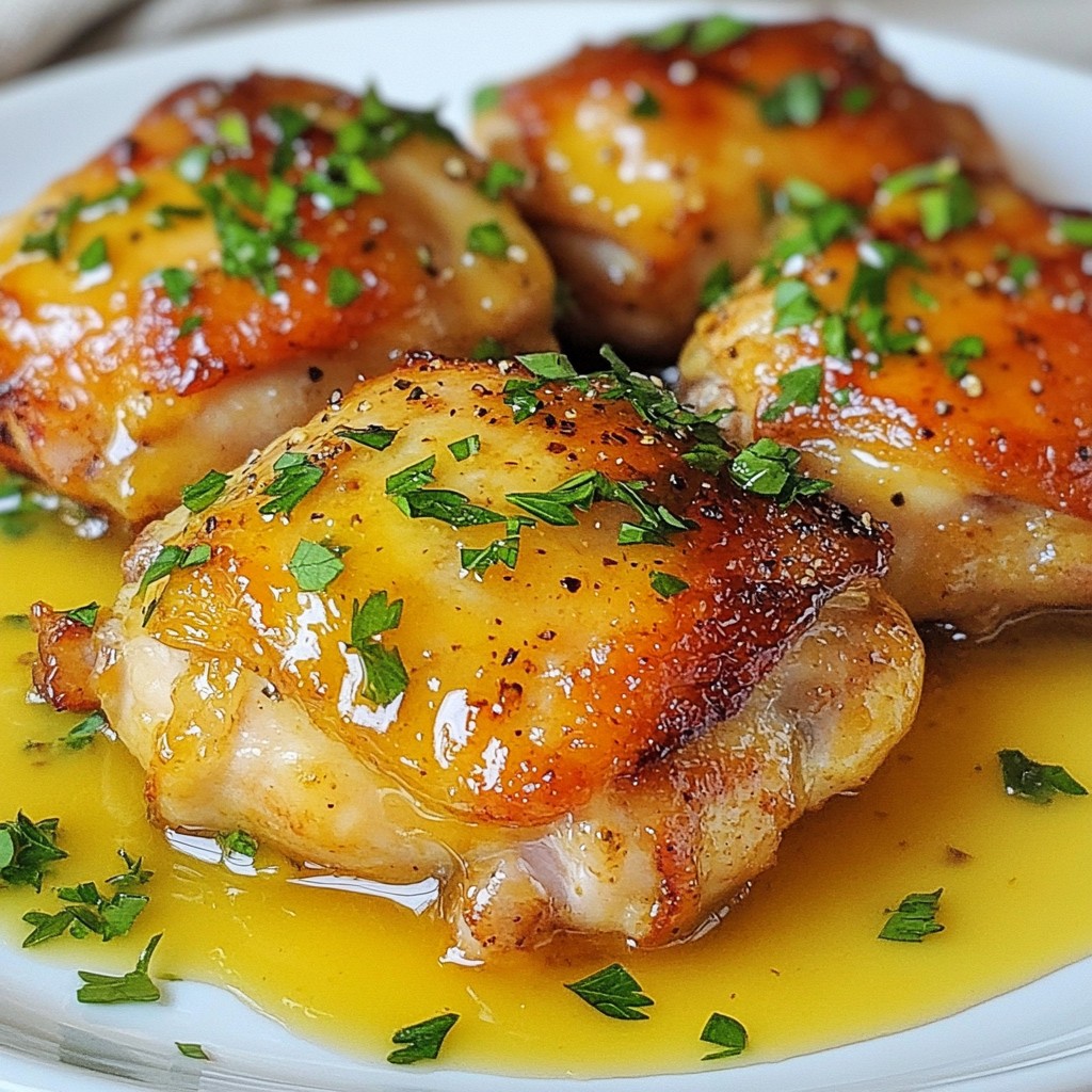 Honey Mustard Chicken Thighs Irresistible Flavor Boost