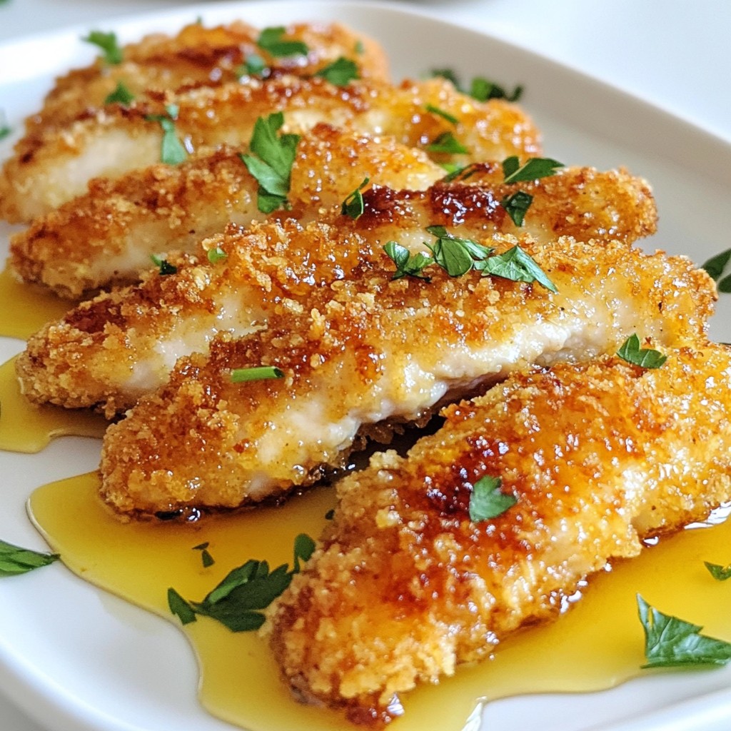 Crunchy Honey Soy Chicken Tenders Easy Family Meal