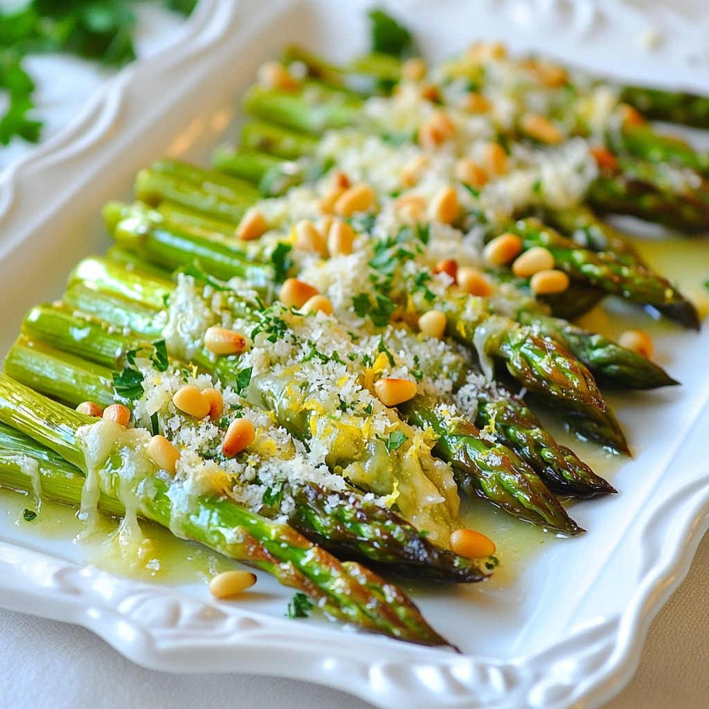 Lemon Parmesan Asparagus Savory and Simple Side Dish