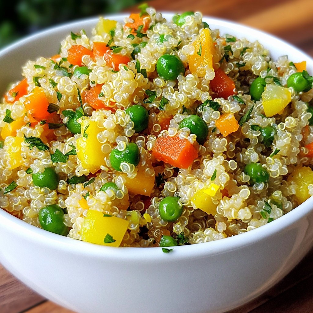 Lemon Herb Quinoa Pilaf Flavorful and Easy Recipe