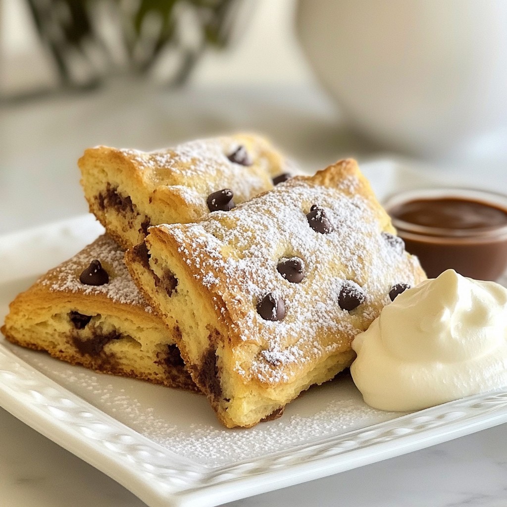 Nutella Chocolate Chip Scones Easy and Tasty Recipe