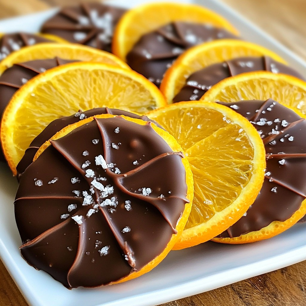 Chocolate Covered Orange Slices Irresistible Treat Recipe