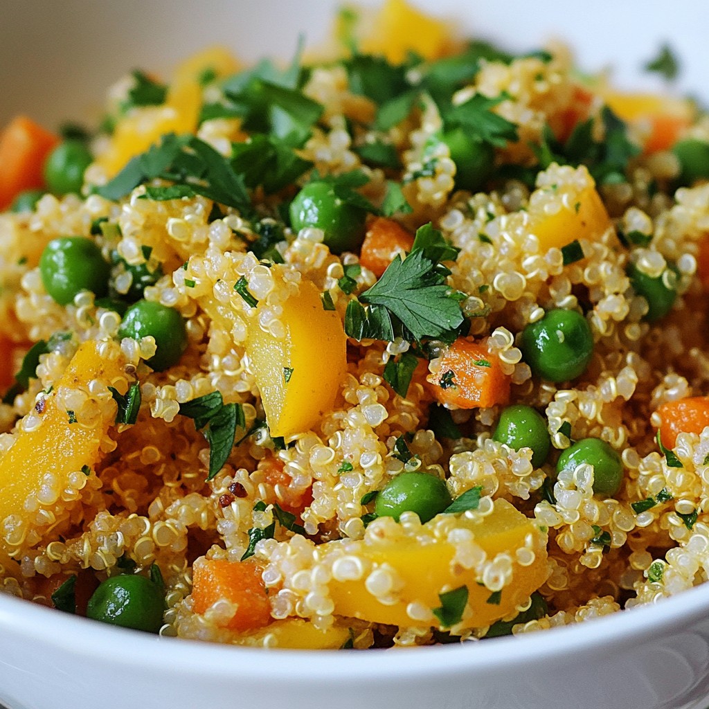 Lemon Herb Quinoa Pilaf Flavorful and Simple Dish