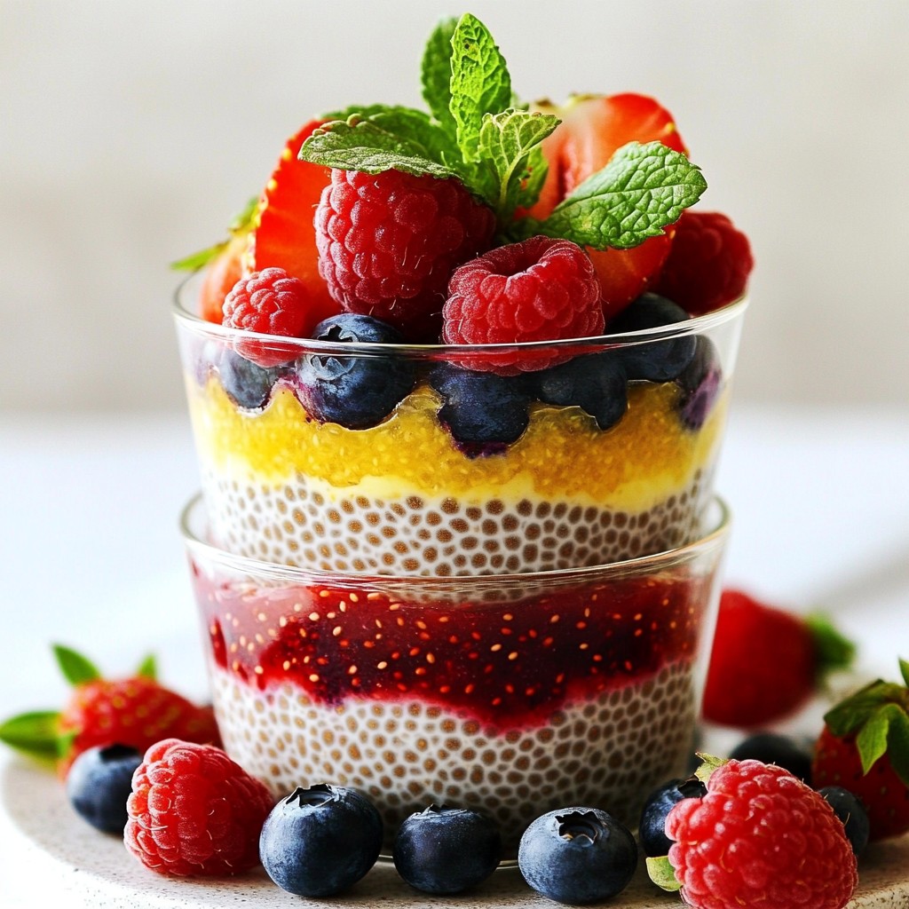 Fluffy Nutritious Meals Berry Chia Seed Pudding Recipe
