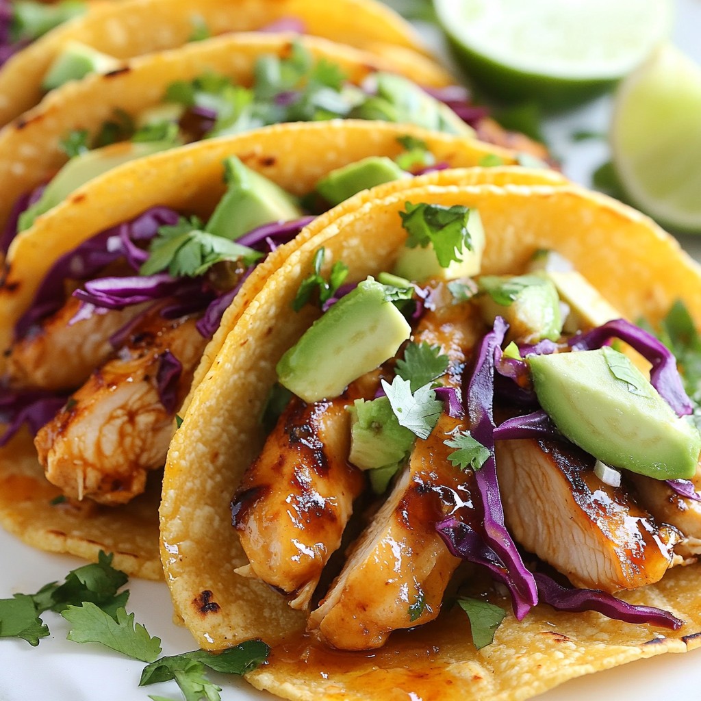 Honey Chipotle Chicken Tacos Flavorful and Easy Meal