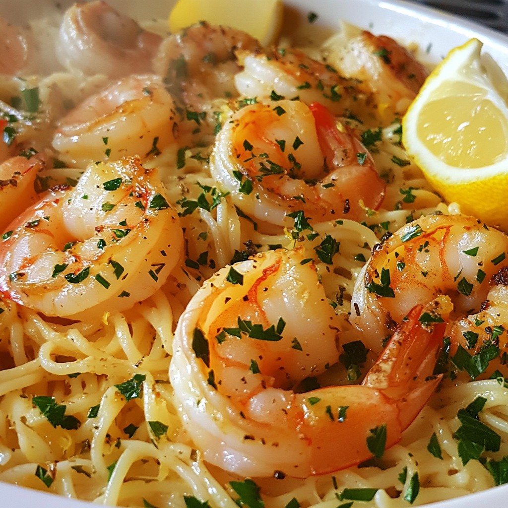 Garlic Butter Shrimp Scampi Delightful and Quick Meal
