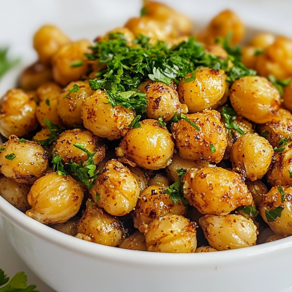 Crispy Air Fryer Chickpeas Easy and Flavorful Snack