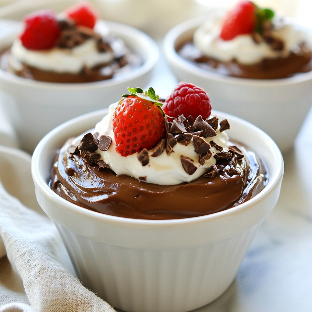 Avocado Chocolate Mousse Decadent Dessert Recipe