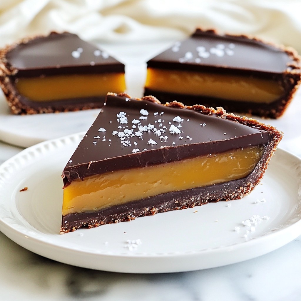 Salted Caramel Chocolate Tart Irresistible Dessert Recipe