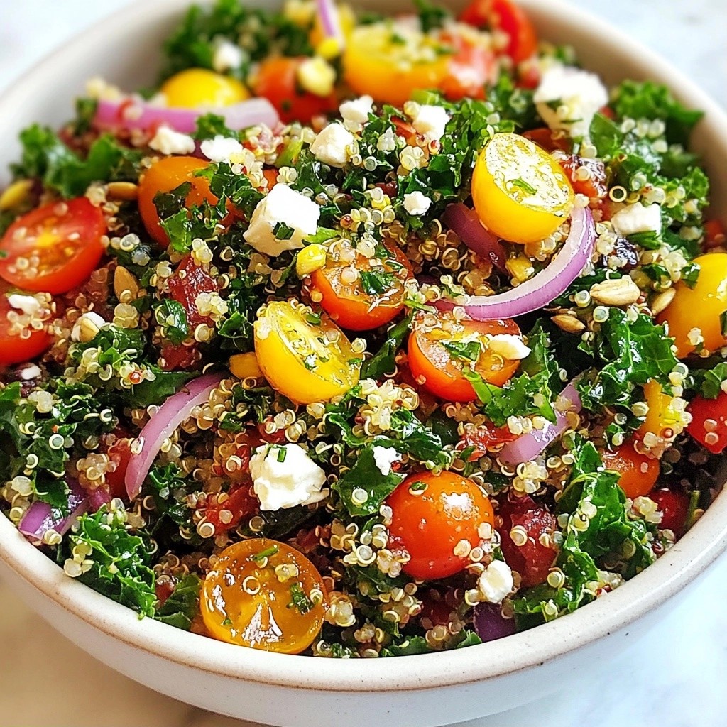 Vibrant Wholesome Foods Kale and Quinoa Mix Recipe