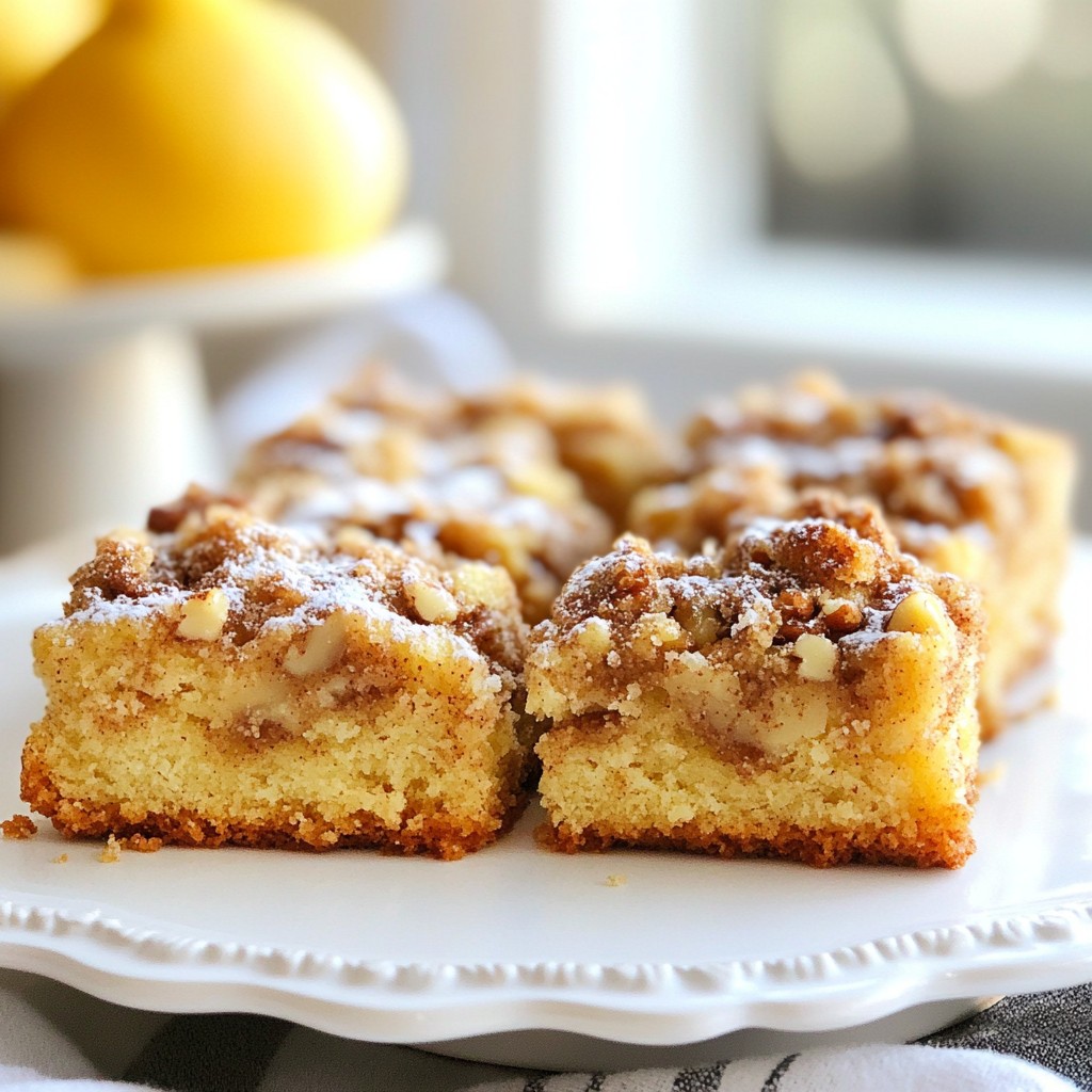 Cinnamon Streusel Coffee Cake Delicious and Easy Bake