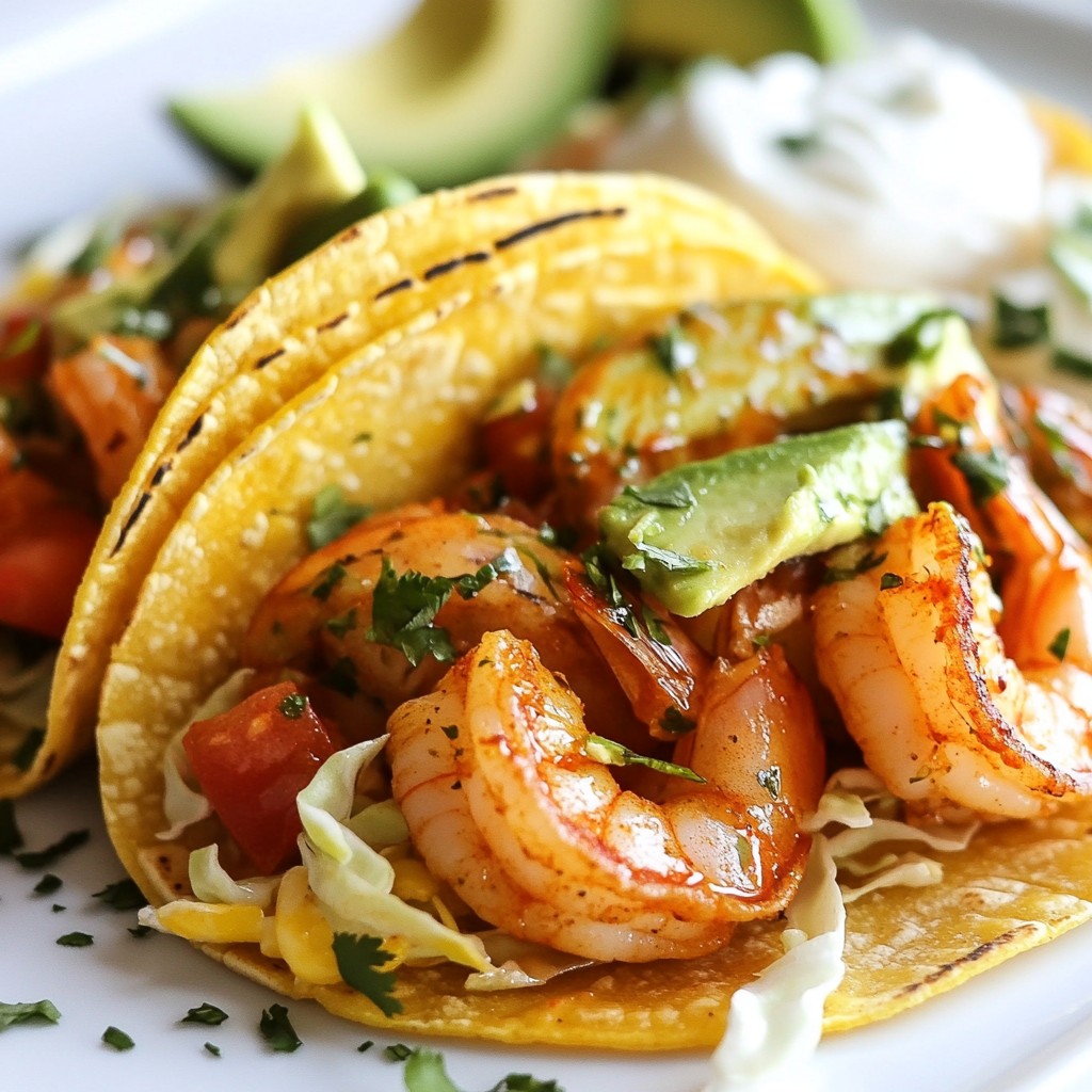 Spicy Garlic Shrimp Tacos Flavorful and Easy Recipe