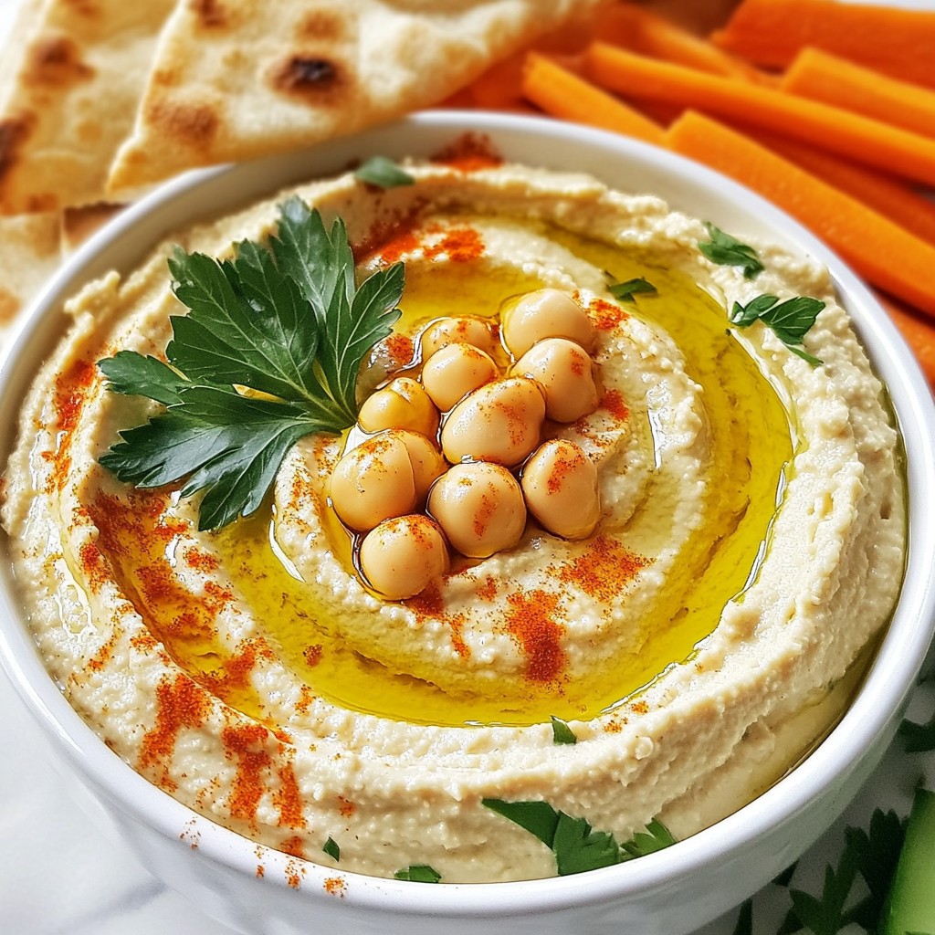 Roasted Garlic White Bean Hummus Simple and Tasty