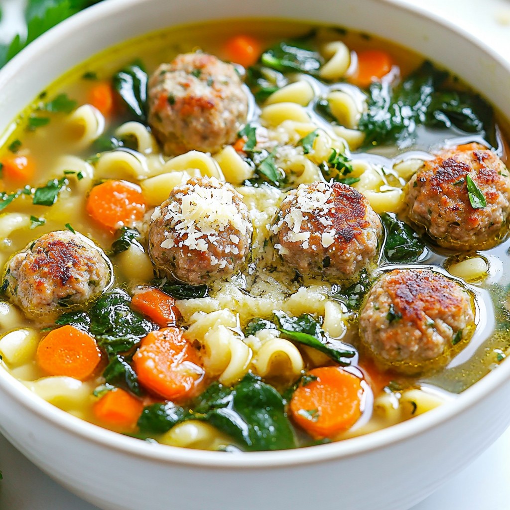 Italian Wedding Soup Hearty and Flavorful Recipe