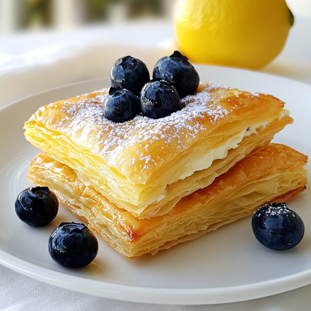 Blueberry Cream Cheese Danish Delightful and Easy Treat