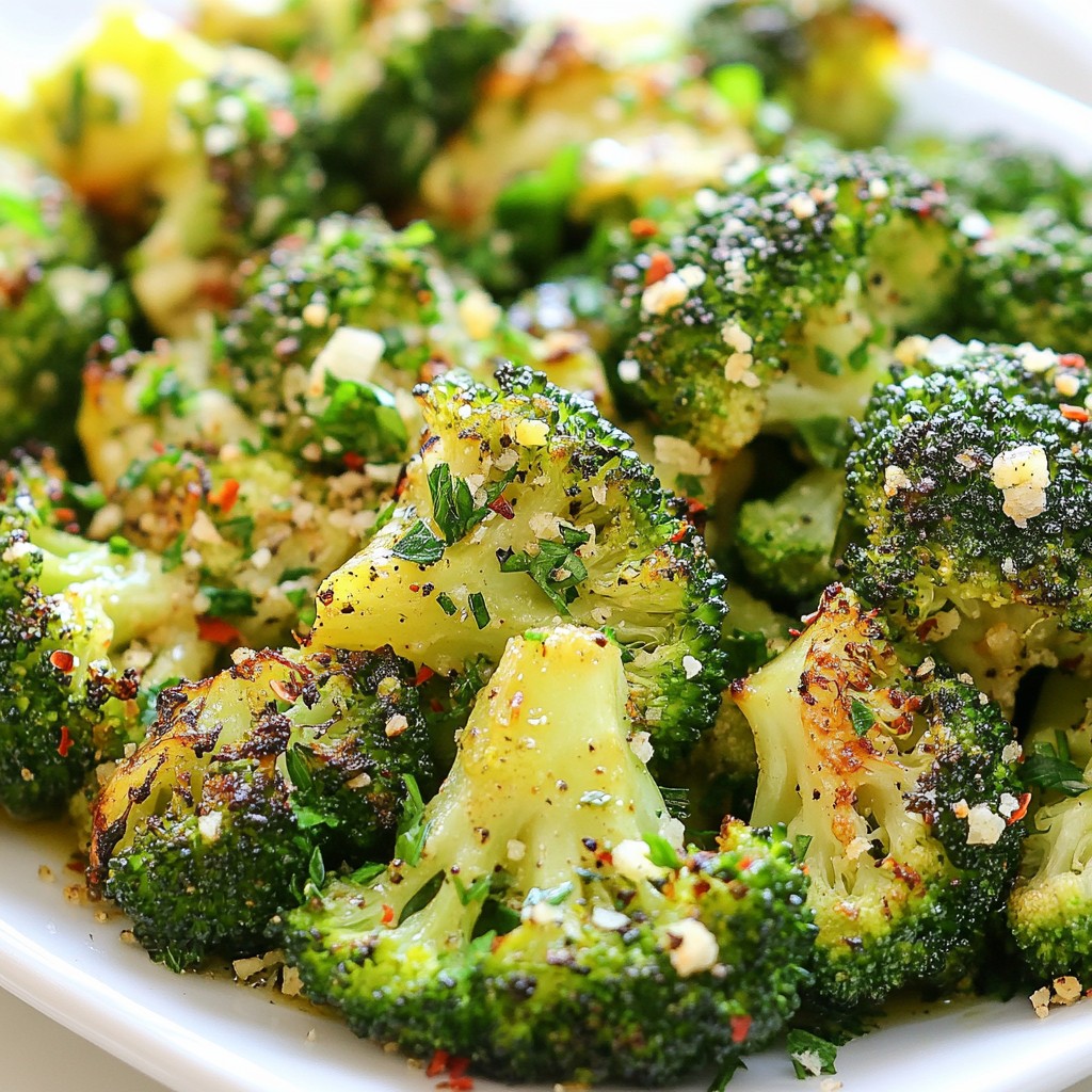 Lemon Garlic Roasted Broccoli Tasty Side Dish Guide