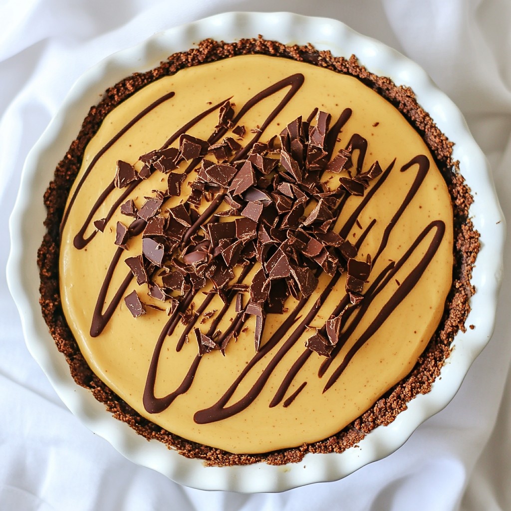 No Bake Peanut Butter Pie Delightful and Easy Recipe