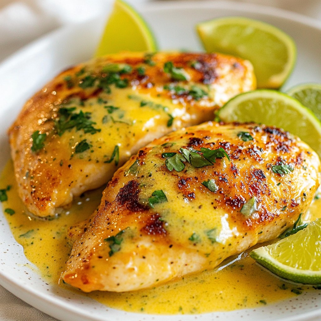 Creamy Cilantro Lime Chicken Flavorful and Easy Meal