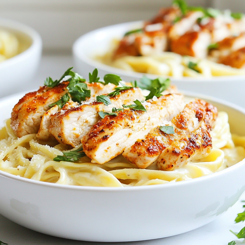 Cajun Chicken Alfredo Flavorful Pasta Delight