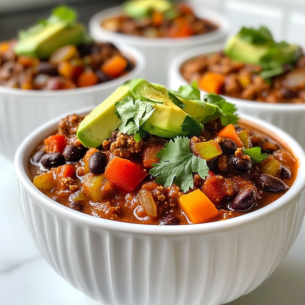 Smoky Chipotle Black Bean Chili Bold and Flavorful Dish