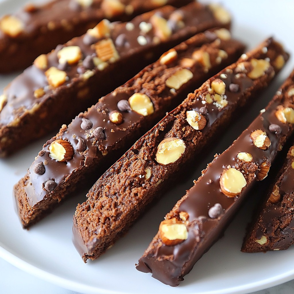Chocolate Hazelnut Biscotti Delightful and Crunchy Treat