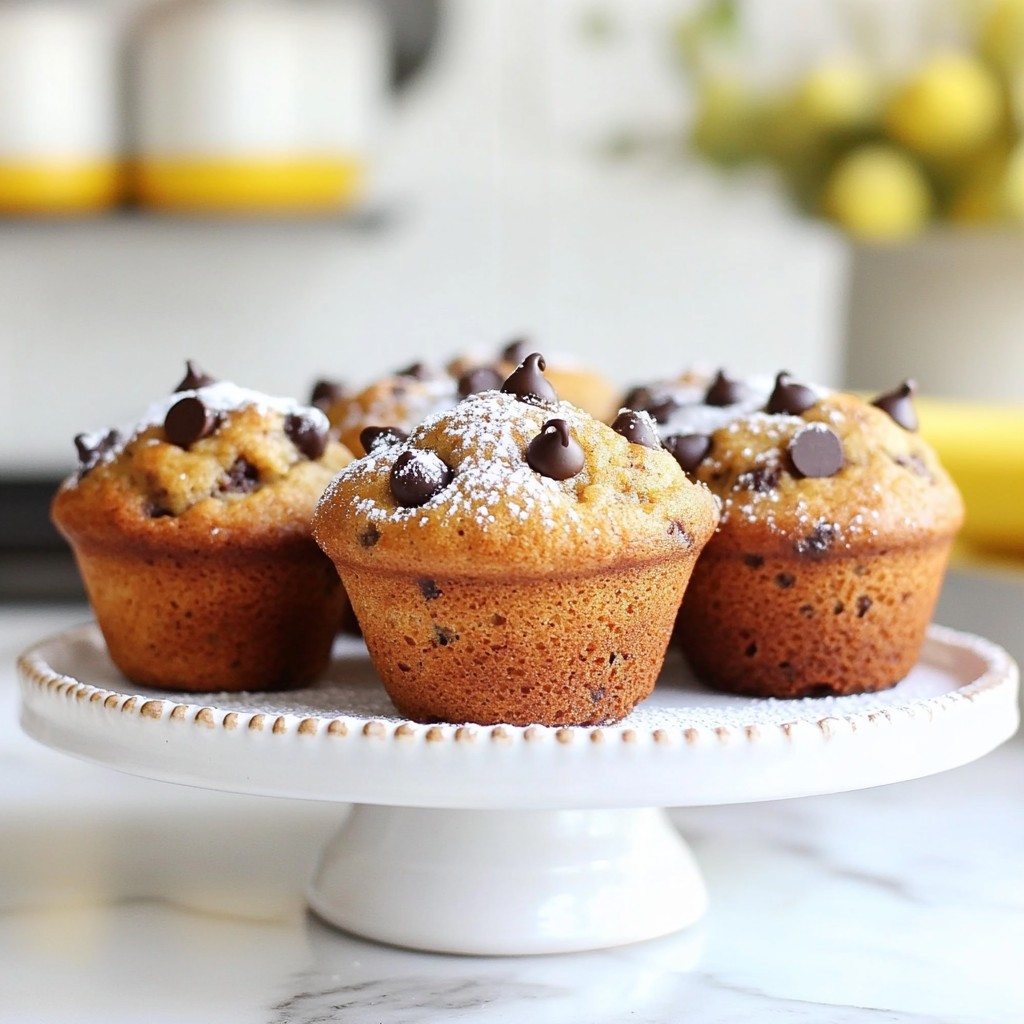 Chocolate Chip Banana Oat Muffins Fresh and Simple Treat