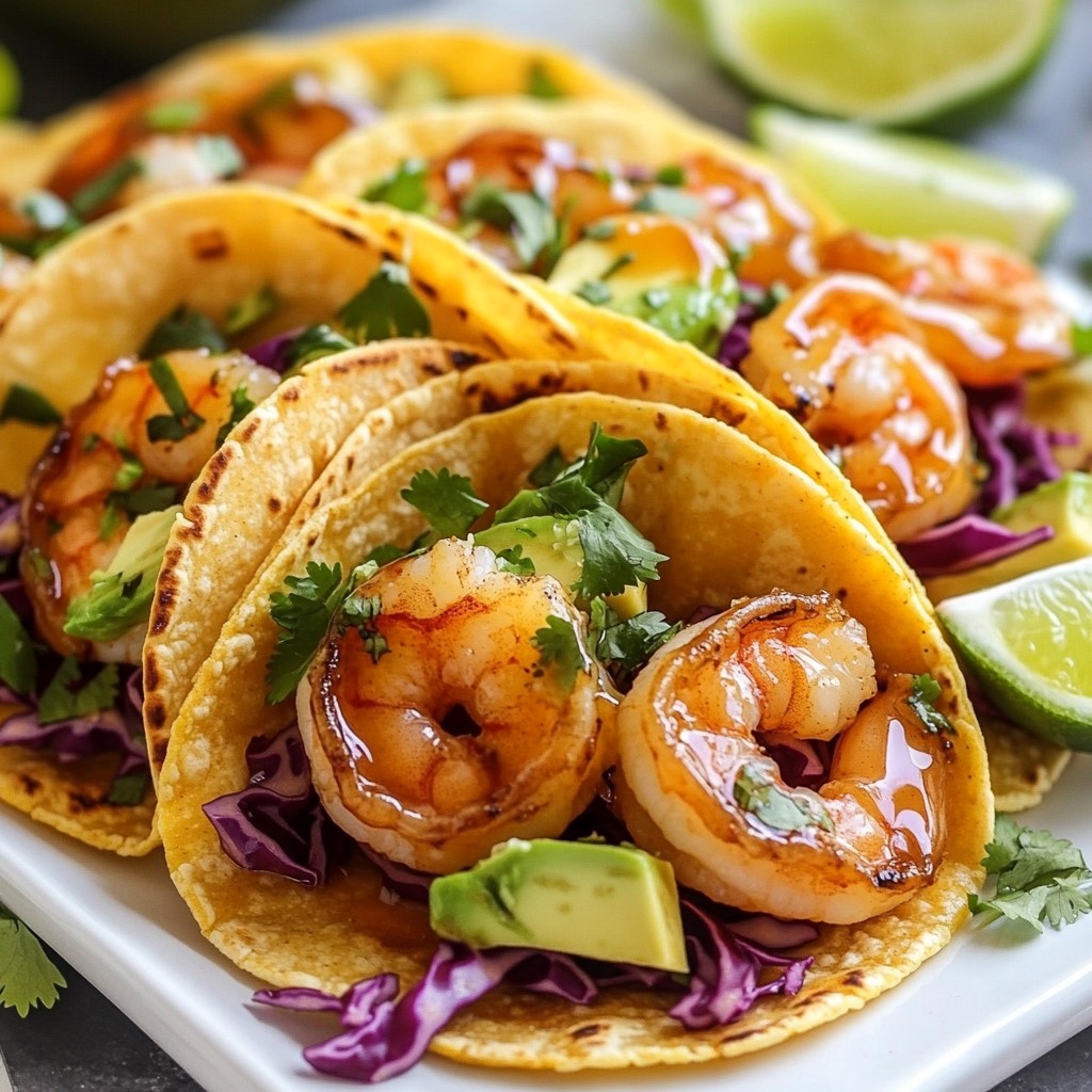 Honey Lime Shrimp Tacos Fresh and Flavorful Dish