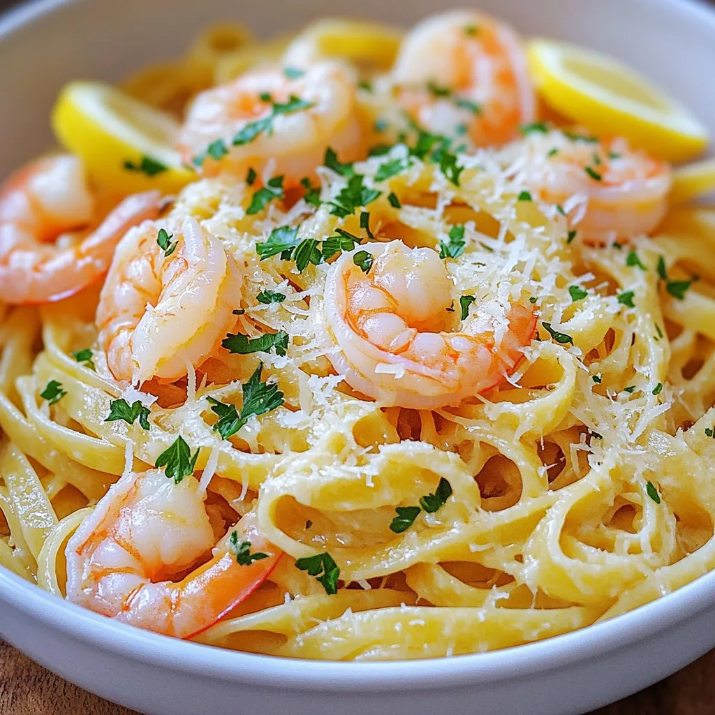 Garlic Butter Shrimp Pasta Easy and Flavorful Delight